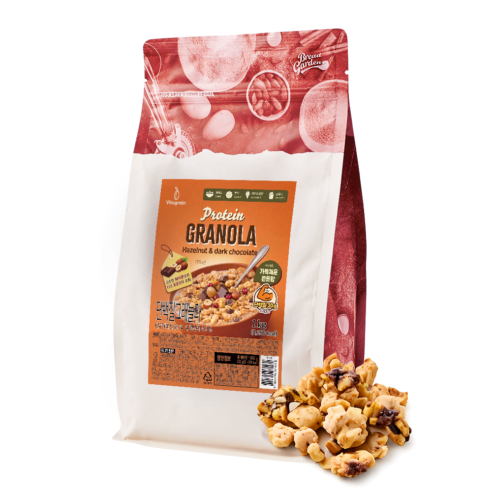 단백질 함량을 높인 고단백 베이킹 토핑용 재료, 프로틴 그래놀라