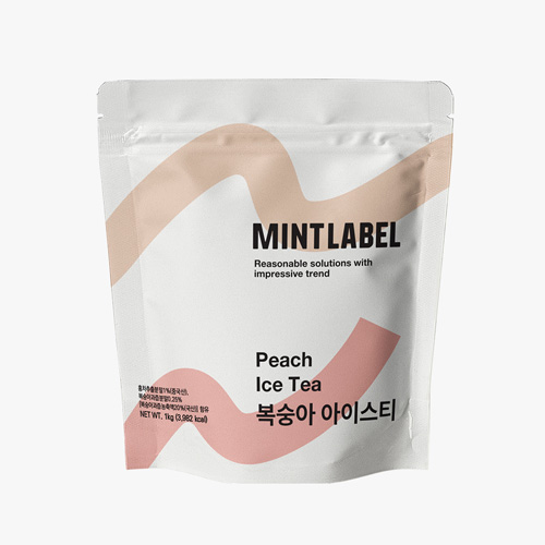 카페에서 많이쓰는 음료 파우더 민트라벨 판매처 비앤씨마켓 카페 음료 맛집 비법