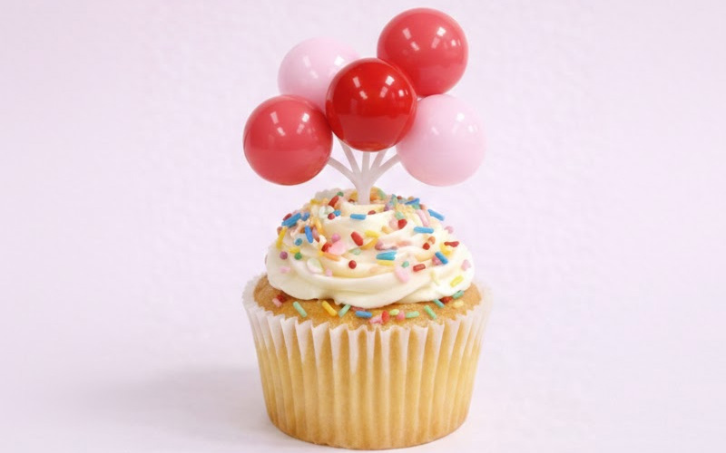 브레드가든에서 판매중인 케이크 장식용 풍선모양 픽