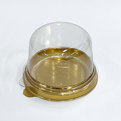 브레드가든에서 판매중인 원형 골드 화과자케이스