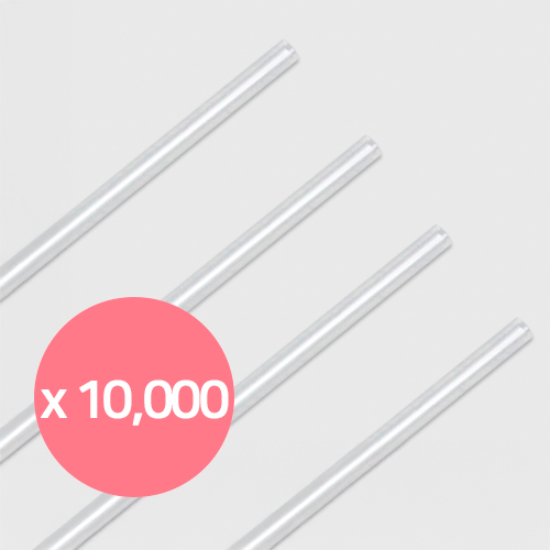 벌크 빨대 21cm 투명 10000개 판매처 비앤씨마켓