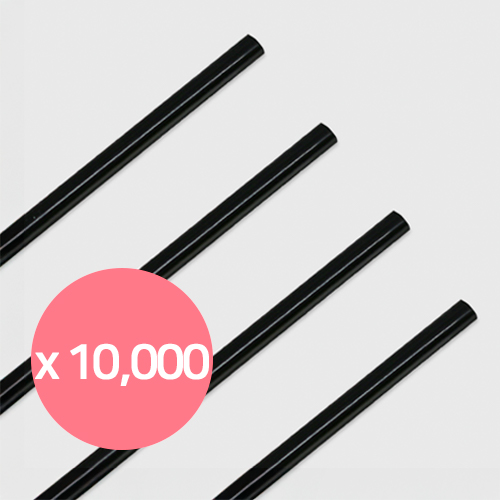 벌크 빨대 21cm 블랙 10000개 판매처 비앤씨마켓